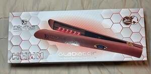 Royale Gladiator Hair Revival Technology Flat Iron with Cool Tip - Rose Gold